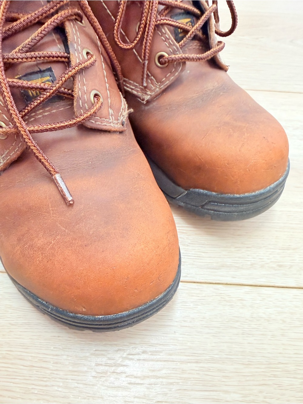 CAROLINA WOMEN'S RALEIGH MET GUARD ALUMINUM TOE WORK BOOT SIZE 8.5 - Picture 9 of 15